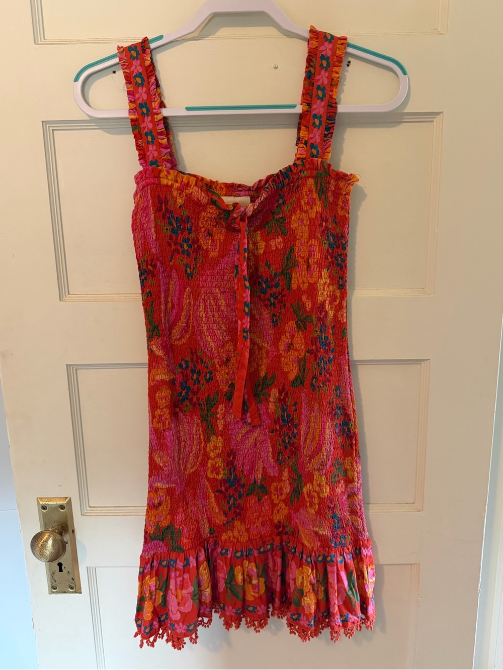 Farm Rio Spring Bananas Mini Dress - Picture 5 of 5